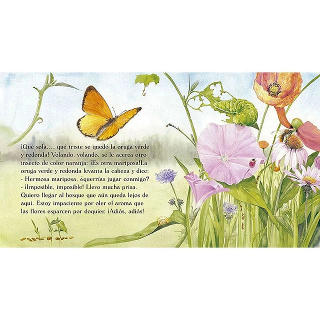 La oruga verde 🐛🦋