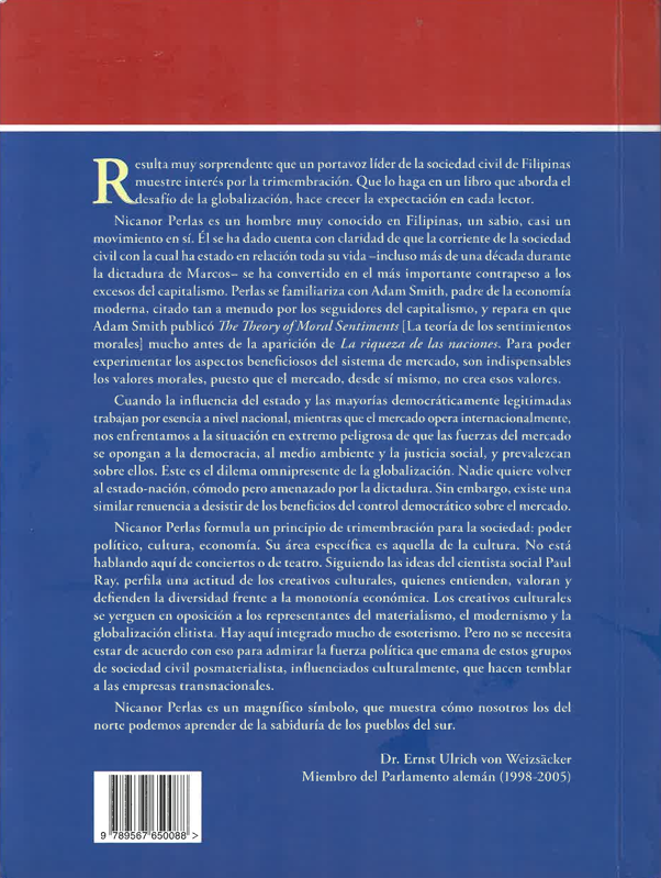 Sociedad civil y desarrollo humano en la globalización. Una mirada desde la trimembración social.