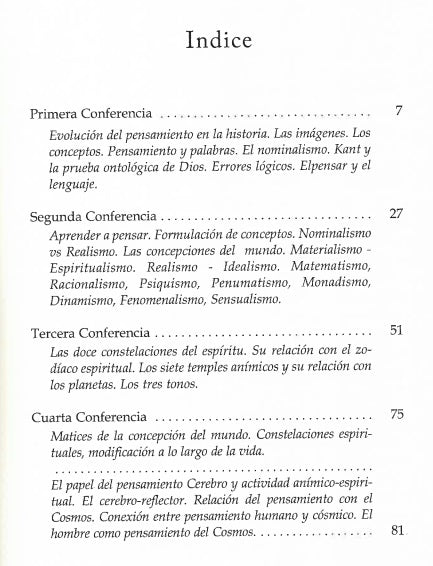 💫 Las doce concepciones del mundo 💫