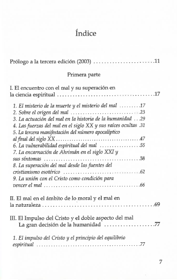 El encuentro con el mal y su superación en la ciencia espiritual. La piedra fundamental del bien.
