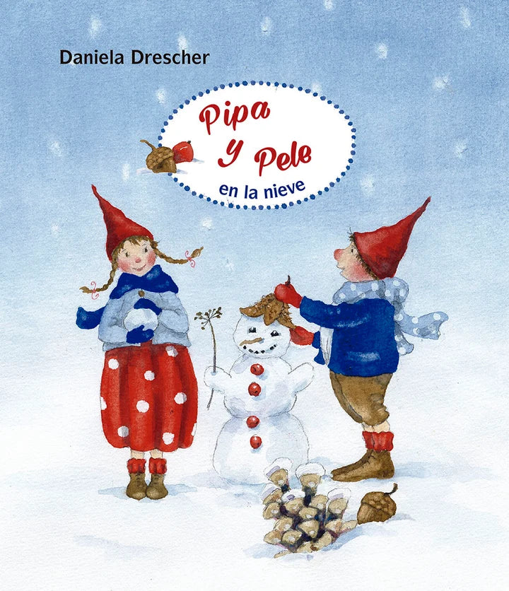 Pipa y Pele en la nieve