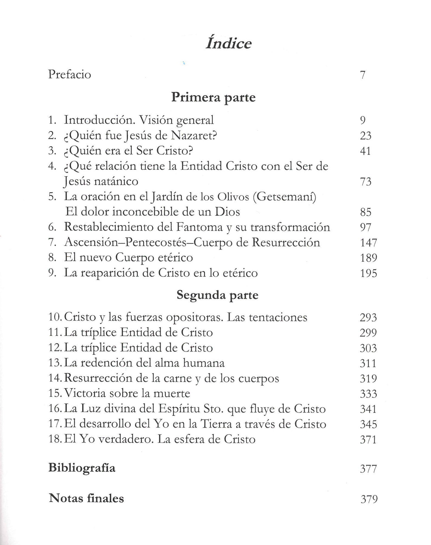 Cristología de orientación antroposófica.