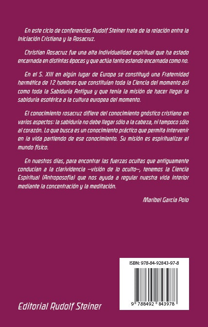 La Teosofía del Rosacruz. Nueva edición