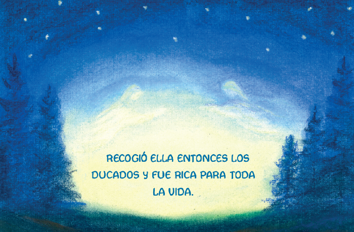 La niña de los ducados de oro.