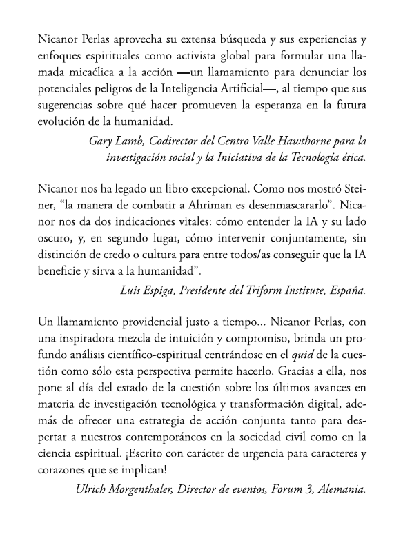 La Última Batalla de la Humanidad. Una respuesta científico-espiritual al desafío de la inteligencia artificial.