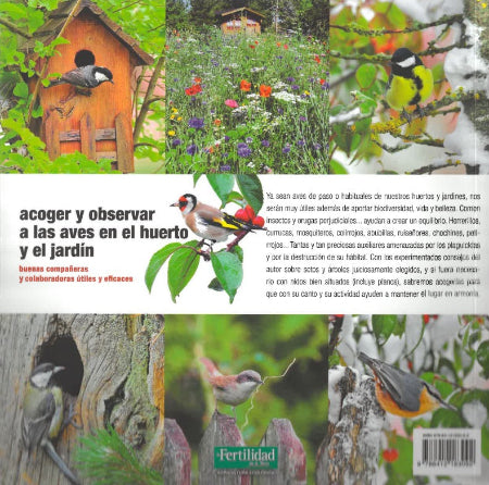 Acoger y observar a las aves en el huerto y el jardín🦜🐦‍⬛🪶🕊️🪿🦆