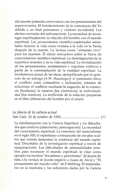 Comunicación entre los vivos y los muertos.