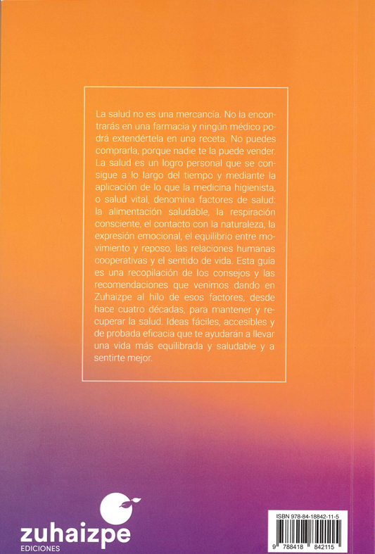 Salud Vital Guía de recomendaciones para recuperar y mantener una vida más saludable.