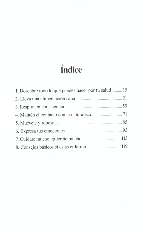 Salud Vital Guía de recomendaciones para recuperar y mantener una vida más saludable.