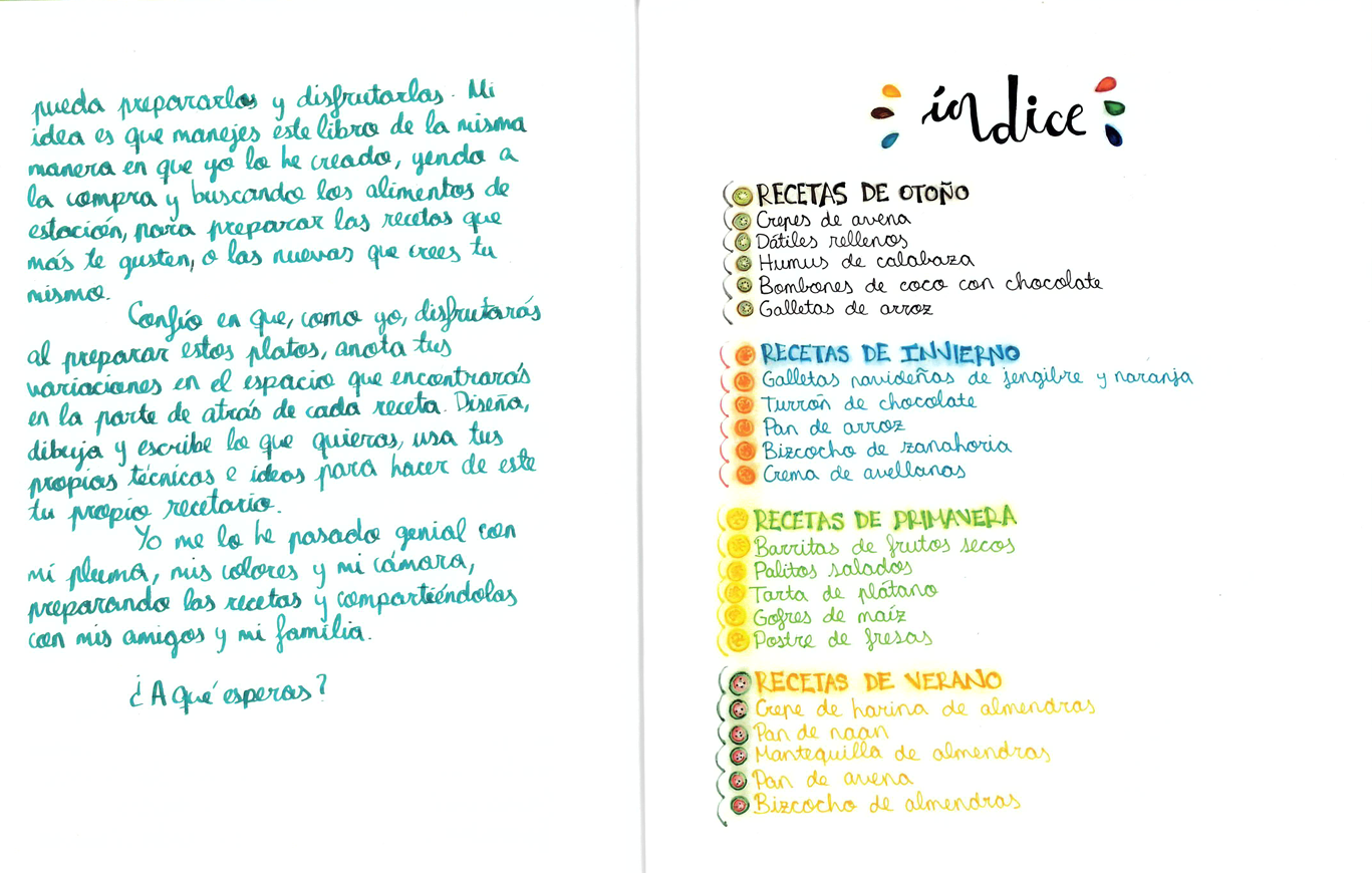 Las recetas de Alexandra. SIN. Sin gluten, sin azúcares, sin lácteos.