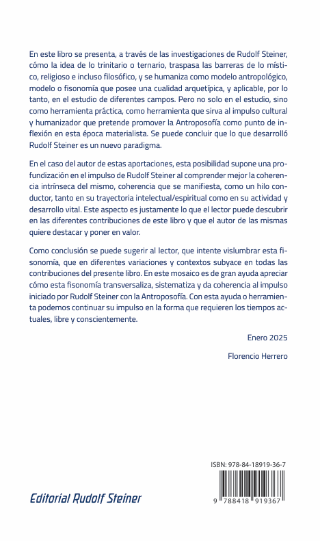 Salud, Arte, Educación. Fisonomía de la Antroposofía.