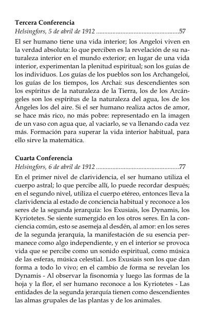 Entidades espirituales en los cuerpos celestes y en los reinos de la naturaleza.
