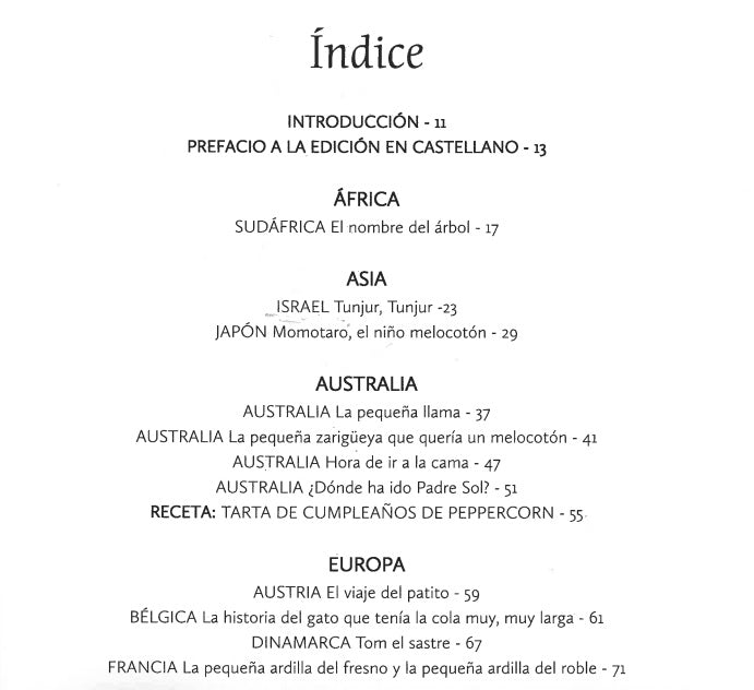 Para los niños del mundo. Cuentos y recetas de la Asociación Internacional para la Educación infantil Waldorf-Steiner.