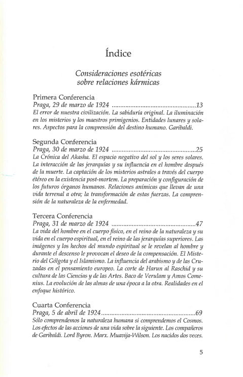 Relaciones kármicas. Tomo V
