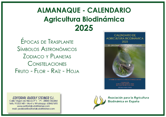 ALMANAQUE AGRICULTURA BIODINAMICA 2025