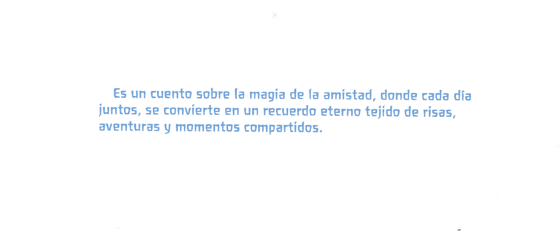 Lazos de amistad. Cuento ilustrado