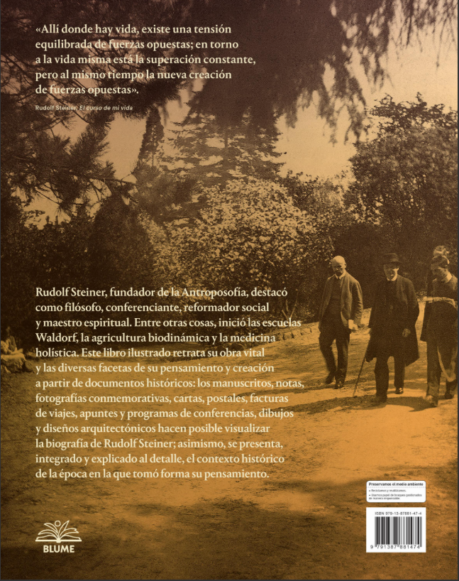 RUDOLF STEINER 1861-1925. Editorial Blume