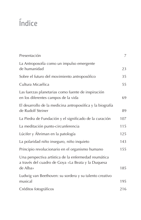 Salud, Arte, Educación. Fisonomía de la Antroposofía.