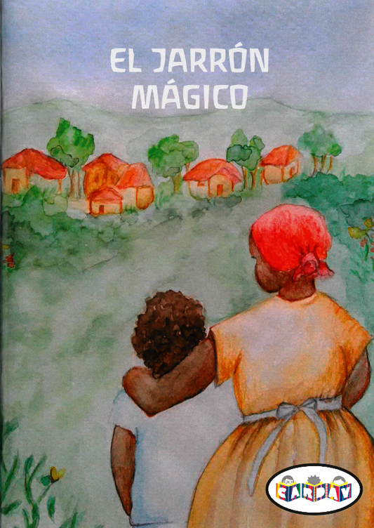 El jarrón mágico. Cuento en mayúsculas.