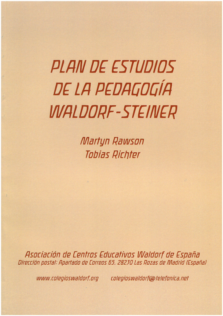 Plan de estudios de la Pedagogía Waldorf-Steiner.