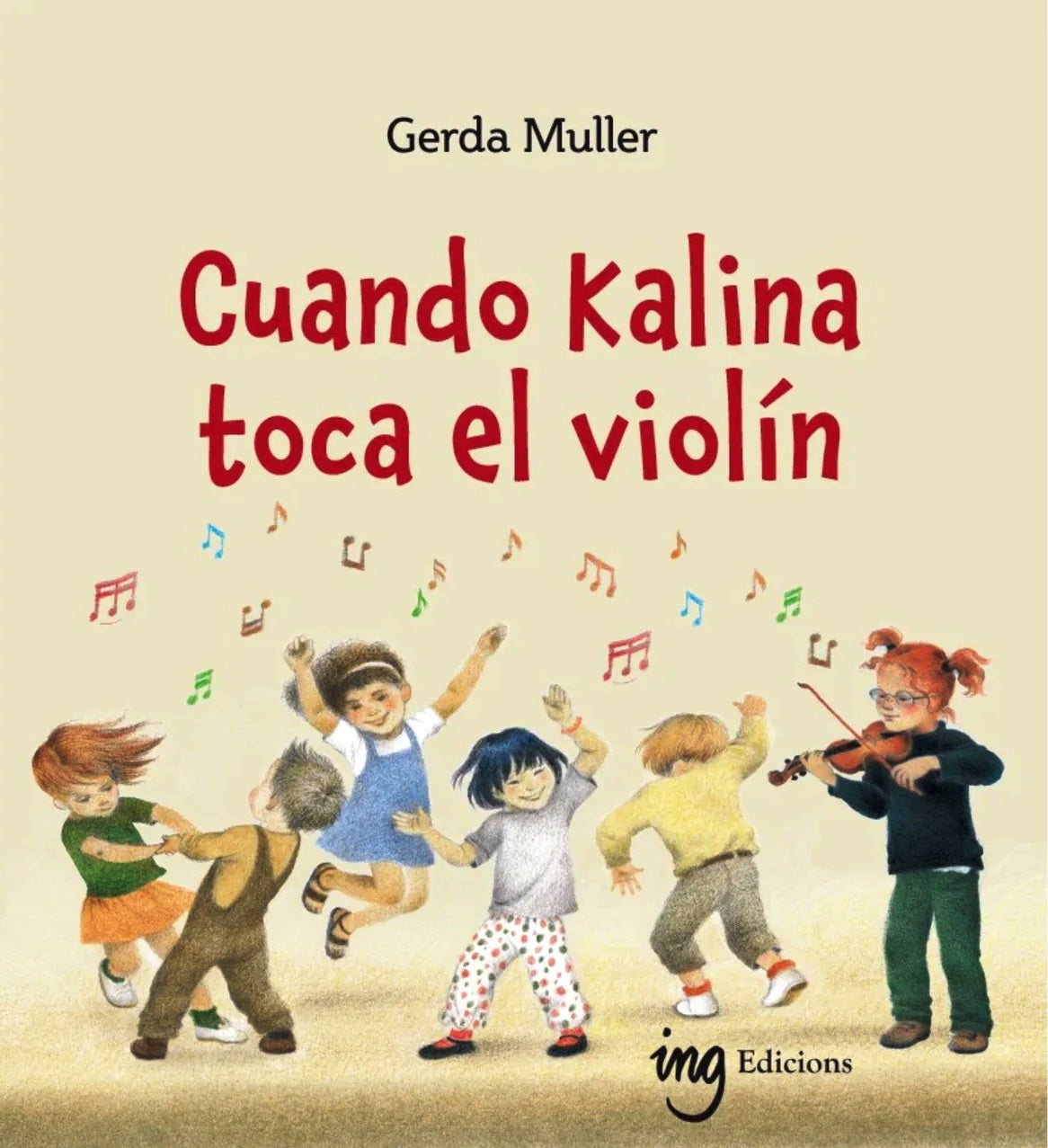 Cuando Kalina toca el violín.