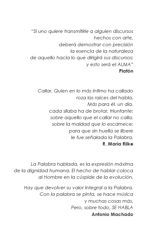 LA PALABRA OLVIDADA. Pilar Altamira.