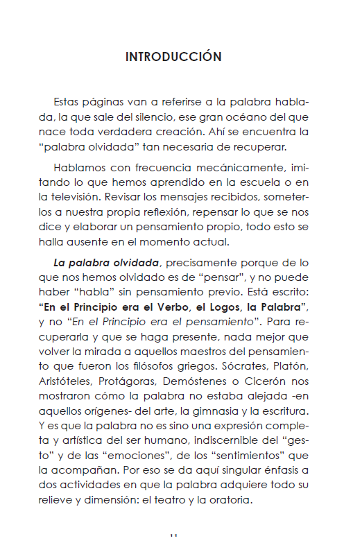 LA PALABRA OLVIDADA. Pilar Altamira.